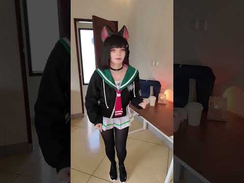 Kazusa the cat strike back #cosplay #ブルアカ