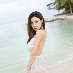 Shen Jiaxi [MiStar] VOL.299, Pose Sexy Di Tengah Pantai